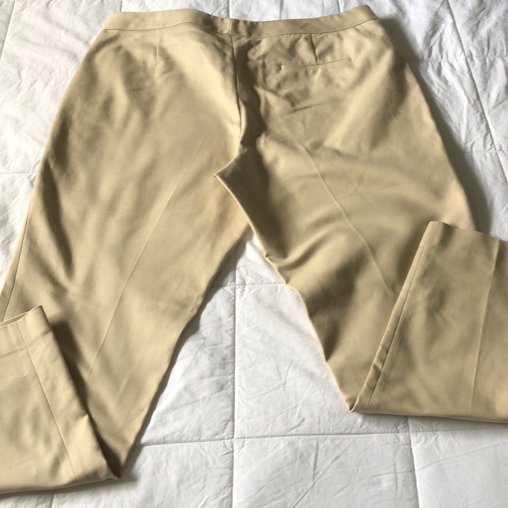 VINCE CAMUTO CREAM CASUAL PANTS - Picture 8 of 10